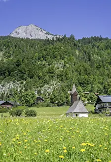 Styrian Church Architecture Drucke: Church of St. Raphael in spring