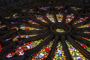 Stained Glass Window Art Drucke: Church windows