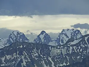 Central European Alpine Landscapes Drucke: Churfirsten, Churfirst, mountain