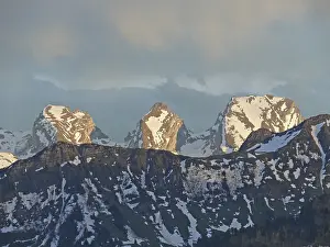 Swiss Alpine Landscape Photography Drucke: Churfirsten, Churfirst, mountain
