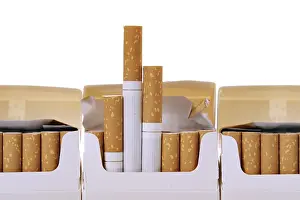 Health Risks Of Smoking Drucke: Cigarette packet
