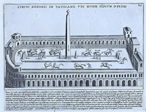 Nero Claudius Caesar Augustus Germanicus Drucke: The Circus of Nero was built from about 40 AD