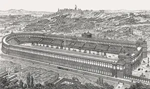 European Historical Landmark Site Drucke: The Circus of Nero or Circus of Caligula