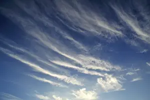 Deserted Landscapes Drucke: Cirrus clouds