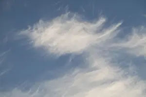 Nice Weather Conditions Drucke: Cirrus clouds, blue sky