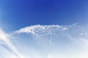 Baltic Sea Island Scenery Drucke: Cirrus clouds, cirrus and contrails