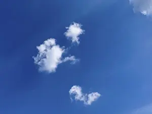 Cirrus Clouds Drucke: Three Cirrus Feather Clouds, Cirrus Clouds