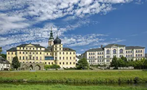 Greiz Castle Drucke: Classical Lower Castle and G. E