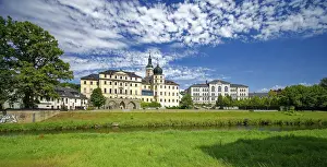 Greiz Castle Drucke: Classical Lower Castle and G. E