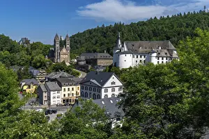 Benelux Tourist Attraction Drucke: Clervaux, Luxembourg - 4 June