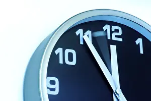 Clock Face Close Up Drucke: Clock