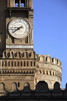 Southern Italy Landmarks Drucke: Clock tower of the Cathedral of Palermo