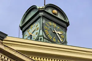 Clock Tower Germany Drucke: Clock tower at registry office