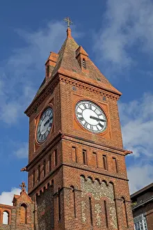 Abandoned City Centre Drucke: Clock Tower, Town Centre, Brighton