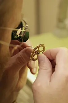 Watchmaker Profession Drucke: Clockmaker restore clock