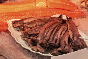 Fish Counter Drucke: Close-up of a fish counter