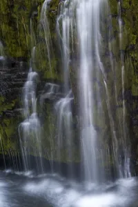 Wild River Photography Drucke: Close-up, Waterfall, Double Falls