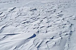 Climate Change Effects Drucke: Close up of weathered snow background