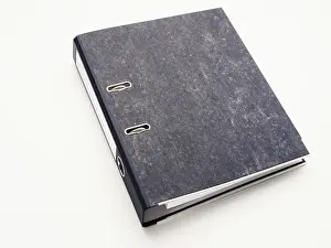 Isolated Studio Background Image Drucke: Closed ring binder