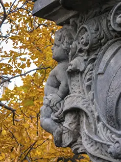 Czech Republic Landmark Drucke: Closeup of architecture detail in Prague