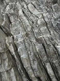 Deserted Rocky Coast Drucke: The closeup relief of the rocks