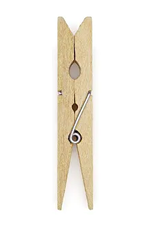 Macro Photography Studio Shot Drucke: Clothes-peg