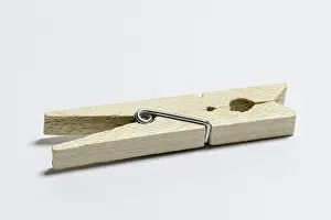 Deserted Laundry Room Drucke: Clothes peg