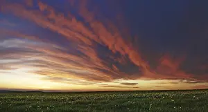 Overcast Weather Conditions Drucke: Cloud front approaching