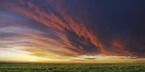 Overcast Weather Conditions Drucke: Cloud front approaching