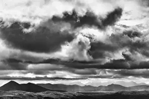 Norwegian Countryside Scenery Drucke: Cloud atmosphere in the mountains
