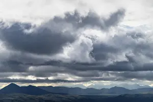Norwegian Mountainous Scenery Drucke: Cloud atmosphere in the mountains