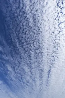 Fine Weather Conditions Drucke: Cloud cover (Altocumulus), Germany