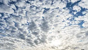 Nice Weather Pictures Drucke: Cloud cover, blue sky