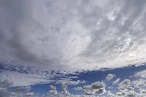 Central Europe Weather Drucke: Cloud cover, Germany