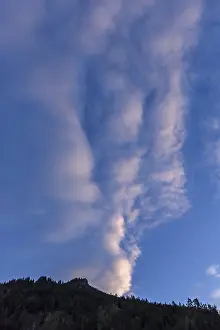 Cloudy Skies In Central Europe Drucke: Cloud formation in the Allgau