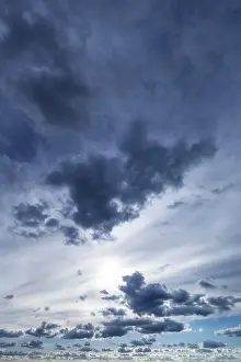 Central Europe Cloudy Skies Drucke: Cloud formation, Bavaria, Germany