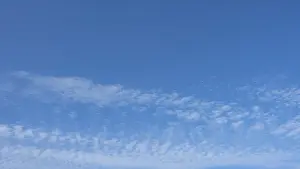 Deserted Landscape Europe Drucke: Cloud formation in the sky, background