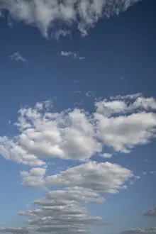 Central European Clouds Drucke: Cloud formations, Bavaria, Germany