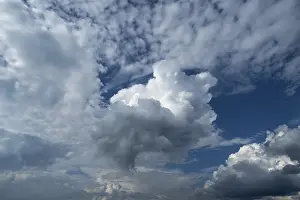 German Cloudy Skies Drucke: Cloud formations, Bavaria, Germany