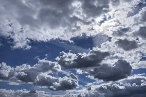 German Cloudy Skies Drucke: Cloud formations, Bavaria, Germany
