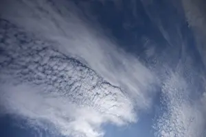 Cloudy Skies In Southern Germany Drucke: Cloud formations, Bavaria, Germany