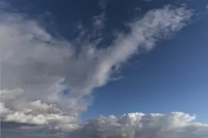Cloudy Sky Germany Drucke: Cloud formations, Bavaria, Germany