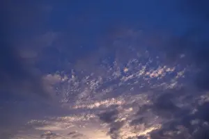 Central Europe Cloudy Skies Drucke: Cloud formations, Bavaria, Germany
