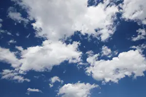 Nice Weather Conditions Drucke: Cloud formations, blue sky
