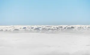 Trade Wind Clouds Spain Drucke: Cloud front, trade wind clouds