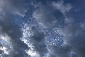 Bavaria Cloud Formation Drucke: Cloud structure in the early morning