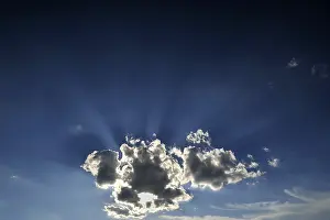 Good Weather Images Drucke: Cloud with sun rays