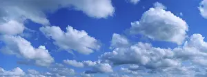 Cloudy Panoramic View Drucke: Clouds