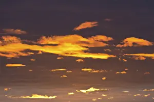 Evening Atmosphere In Nature Drucke: Clouds in the evening light, Hinlopenstretet