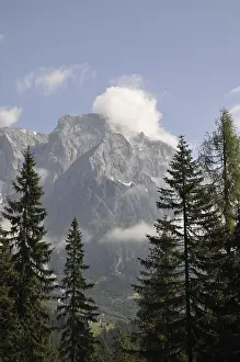 Deserted Mountains Of Austria Drucke: Clouds, Hochkonig, mountain